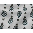 thumbnail image 4 of oneOone Viscose Jersey Fabric Leaves & Paisley Block Print Sewing Fabric BTY 60 Inch Wide, 4 of 4