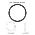 thumbnail image 2 of Uxcell Universal Sewing Machine Motor Stretch Belt Thick 14" (361mm), 2 of 5