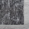 thumbnail image 3 of YUSAZENS 5 x 7 Abstract Area Rug Modern Machine Washable, Soft Foldable Non-Slip Throw Rug for Living Room, Bedroom, Office, Home Decor Carpet Dark Gray, 3 of 7