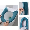 thumbnail image 1 of Birdeem Housse de Siège de Toilette Salle de Bain Douce Plus Épaisse Réchauffeur avec Boutons-Pression Tissu Extensible Lavable Housses de Siège de Toilette Réutilisables Installation Facile Nettoyage, 1 of 1