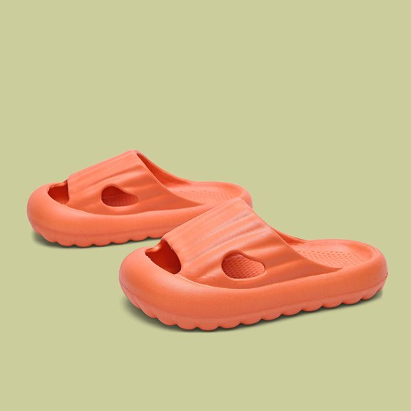 EGNMCR Pantoufles pour Fille Tout-Petits Garçons Filles Sandales à Enfiler Semelle Épaisse Souple Séchage Rapide Plage Piscine Pantoufles Chaussures pour Enfant