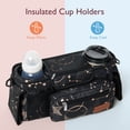 thumbnail image 2 of Momcozy Universal Stroller Organizer with Cup Holders Fits Strollers, Large Capacity for Baby Essentials, Starry Sky, 2 of 7