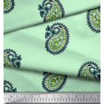 thumbnail image 3 of Soimoi Silk Fabric Paisley Block Decor Fabric Printed Yard 42 Inch Wide, 3 of 3