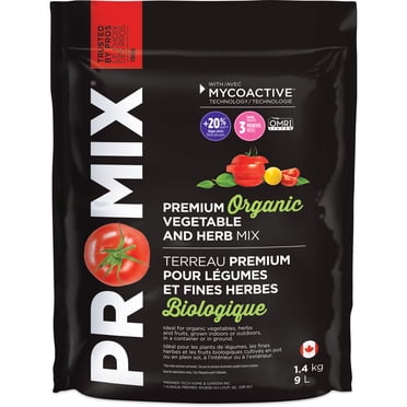Terreau biologique pour légumes et fnes herbes Pro-Mix®, 9l