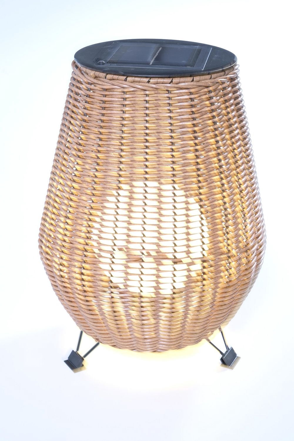 Dura Lanterne solaire Osier Synt
