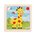 thumbnail image 1 of Wooden Kids 9 Piece Toy Educational And Learning Puzzle Toys, 1 of 1