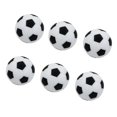 thumbnail image 3 of jinwen 6pcs 32mm Table Soccer Football Foosball Balls Fussball Replacement Black, 3 of 8