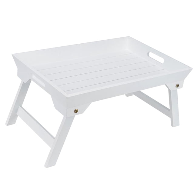 jifeng Table à Accoudoir Pliable Multifonction à Clipser pour Dessert Camping Blanc G Blanc G