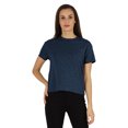 thumbnail image 1 of Inkmeso T-Shirt à Manches Courtes pour Femmes, Épaules Tombantes, Col Rond, T-Shirts d'Été Décontractés, 1 of 7