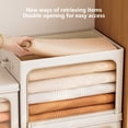 thumbnail image 4 of Birdeem Clothes Storage Box Household Large-Capacity Wardrobe Clothes Sundry Organising Box Bag Basket Storage Basket Box, 4 of 12