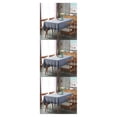 thumbnail image 4 of Baohd Durable And Easy To Wash Tablecloth With Vintage Style Rectangular Table Tablecloth Cotton Dining Tablecloth Table Cover gray 140*180CM 3Set, 4 of 6