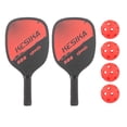 thumbnail image 1 of Xingzhi Professional Pickleball Paddles Comfort Grip with Bag 4 Balls Racquets Red, 1 of 1