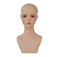 thumbnail image 1 of Xuanheng Mannequin pour Femme Tête Mannequin Buste Polyvalent Accessoire d'Exposition de Table Style d'Exposition B, 1 of 8