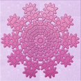 thumbnail image 1 of Ahgly Company Machine Washable Indoor Square Transitional Blossom Pink Area Rugs, 4' Square, 1 of 7