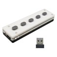 thumbnail image 3 of funtasica Mini Clavier de Jeu Sans Fil à 5 Touches Programmable Clavier Universel Double Mode avec Récepteur USB, 3 of 9