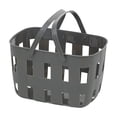 thumbnail image 2 of Plastic Handheld Bath Basket, 28x19cm Storage Basket for Bathroom Washing, 2 of 5