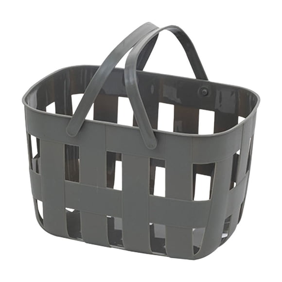 Large Storage Baskets,Plastic Handheld Bath Basket Storage Basket Bathroom Bath Basket Miscellaneous Storage Basket Washing Basket Bath Basket,Plastic Storage Basket,Plastic Storage Baskets