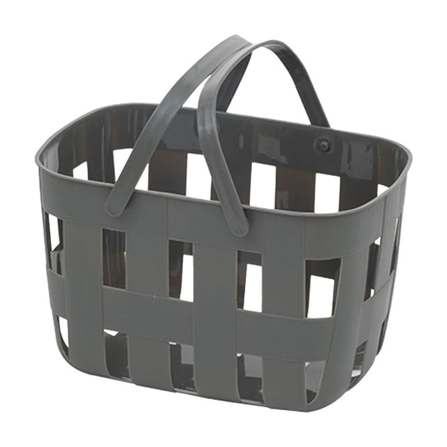 Large Storage Baskets,Plastic Handheld Bath Basket Storage Basket Bathroom Bath Basket Miscellaneous Storage Basket Washing Basket Bath Basket,Plastic Storage Basket,Plastic Storage Baskets