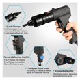 thumbnail image 4 of Pneumatic Rivet Nut Gun 1/4-20, 5/16-18, 3/8-16 Self-Locking Head Gun With Replacement Mandrels, Industrial Grade Pull Rivnut ,More Helpful and Safe, 4 of 6