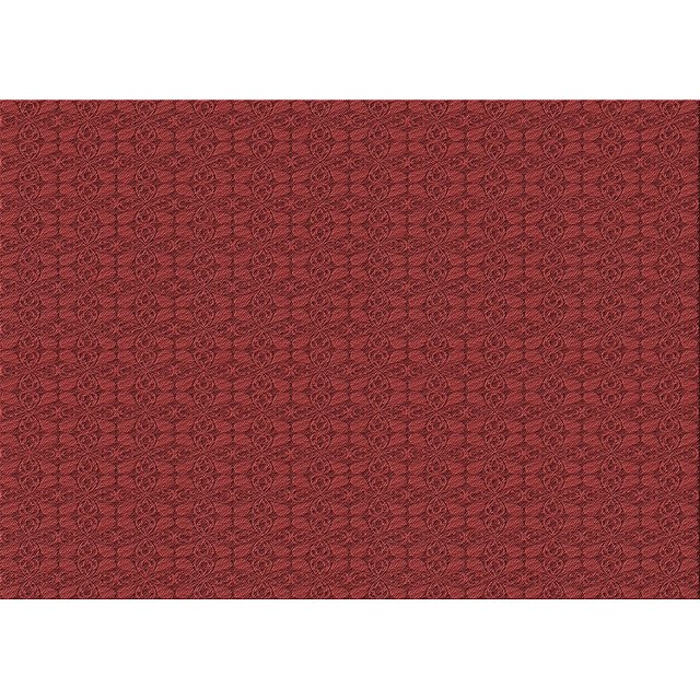 Ahgly Tapis Rectangulaire Lavable en Machine Intérieur Transitionnel Rouge Canneberge, 8 Pieds x 12 Pieds
