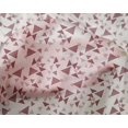 thumbnail image 5 of oneOone Silk Tabby Fabric Triangle Geometric Print Sewing Fabric BTY 42 Inch Wide, 5 of 5