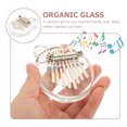thumbnail image 3 of Instrument de Musique en Forme d'Ours Kalimba Clair 8 Touches Piano à Pouce, 3 of 8