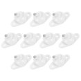 thumbnail image 1 of 10pcs Universal Sensor Wall Mount Bracket For Infrared Alarm Detectors Sensor Mount Bracket For Home Security Systems Wall Alarm Detector Mount For Indoor Use, 1 of 4
