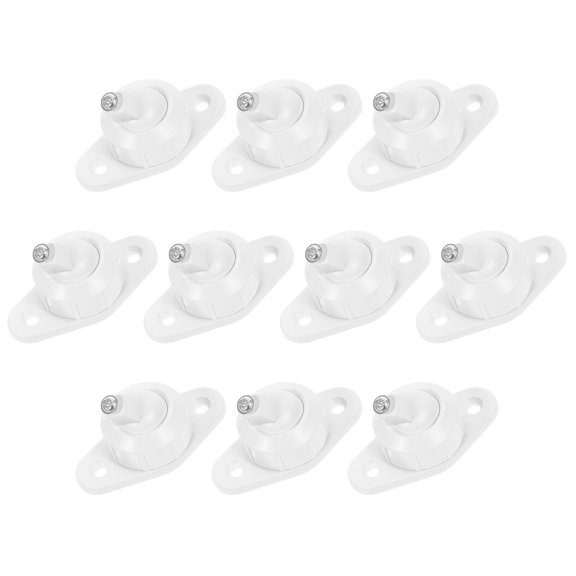 10pcs Universal Sensor Wall Mount Bracket For Infrared Alarm Detectors Sensor Mount Bracket For Home Security Systems Wall Alarm Detector Mount For Indoor Use
