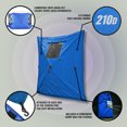 thumbnail image 4 of Clam Panneau Pare-Vent et Pare-Soleil pour Tente à Montage Rapi, Accessoire Seulement, Bleu (Lot de 3), 4 of 5