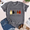 thumbnail image 3 of Women Yes I Really Do Need All These Chickens T-Shirt Tee-Rose Gold-M, 3 of 5