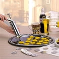 thumbnail image 3 of Pompotops Cookie Press, Spritz Cookie Press For Baking, Stainless Steel Cookie Press Kit With 20 Icing Tips And 4 Icing Tips For DIY Maker And Decoration Clearance, 3 of 8