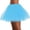 Bleu Clair, variante sur PEZHADA Rainbow Tutu Jupe en Tulle Jupe Courte d'Été pour Adolescentes Jupe en Maille Superposée pour Femmes Filles Costumes d'Halloween Colorés Tutu Vert