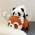 thumbnail image 4 of Imitation Giant Panda Red Panda Stuffed Animal Birthday Present, 4 of 8
