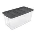 thumbnail image 2 of Sterilite Boîte de Rangement Transparente Empilable à Loquet de 200 Pintes, Lot de 12, 2 of 10