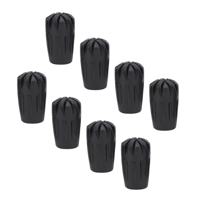 Wear Resistant Convenient To Change, Hiking Pole Tips Protector, Walking Stick Tips Protector, Crutch For Hiker Climber Trekking Poles
