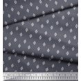 thumbnail image 2 of Soimoi Poly Georgette Fabric Dot & Geometric Ethnic Decor Fabric Printed Yard 52 Inch Wide, 2 of 3