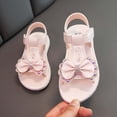 thumbnail image 4 of B91xZ Chaussures de Robe pour Fille Ballerines pour Pâques Fête Fille Chaussures d'École, Rose 33, 4 of 5