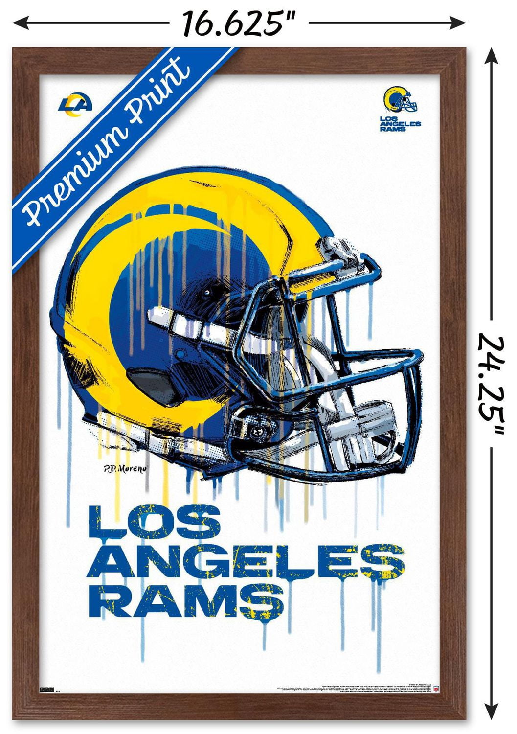 NFL Los Angeles Rams - Casque anti-goutte 20