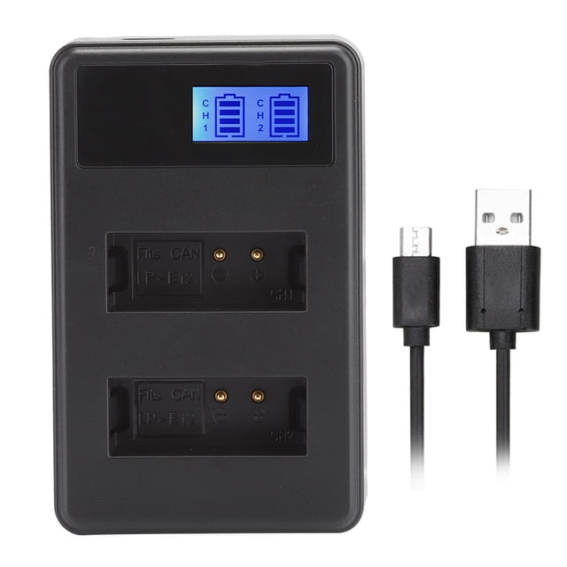 Dual Slot Camera Battery Charger,SEIVI LP E12 Portable Portable Camera Battery Charger Camera Battery Chargerfor Canon Smooth Operation
