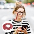 thumbnail image 5 of CIMAXIC Brown Cattail Stem Eyeglasses Chains with Mask Rope Chain for Decoration and Comfortable Use,27.17"X0.67"X0.2", 5 of 5
