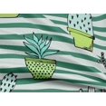 thumbnail image 5 of oneOone Cotton Flex Fabric Leaves & Floral Block Printed Fabric 1 Yard 40 Inch Wide, 5 of 5