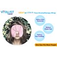 thumbnail image 3 of Hot/Cold Aromatherapy Ultra Comfort Plush Face Wrap (Pink), 3 of 5