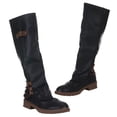 thumbnail image 4 of XZNGL Bottes pour Femmes Bottes Bottines Femmes Dames Mode Décontractée Talons Carrés Longues Bottines Chaussures à Enfiler, 4 of 7