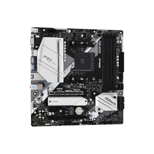 ASRock B550M PRO4 AM4 AMD B550 SATA 6Gb/s Micro ATX AMD
