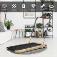 thumbnail image 3 of Gymax 2.25HP Under Desk Electric Pad Treadmill Running Machine w/ APP Golden, 3 of 10
