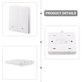 thumbnail image 3 of Brand New Scene Switch Smart Switch Energy-saving ForZigBee 3.0 Powered By Battery Push Button Deisign Smart Scene Switch, 3 of 12