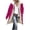 Hot Pink, variant on yardsong Warm Hooded Puffer Parka - Women's Long Reversible Sherpa Lined Fleece Green,S
