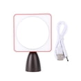 thumbnail image 2 of Makeup Mirror Vanity Mirror with Lights, Lighted Makeup Mirrors 3 Colour Temperature Adjustable Angle LED Desktop Vanity Mirror for Home Travel Modern Dresse Mount Bathroom, 2 of 7