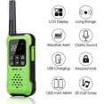 thumbnail image 2 of Retevis RT49P Long Range Walkie Talkies, Waterproof IP67 Floating 2 Pack, NOAA, Emergency Alarm, Flashlight, Rechargeable Two Way Radios for Kayaking Yacht Water Sports, 2 of 9