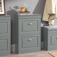 thumbnail image 2 of SoBuy FSR78-HG,2 Drawers Shoe Cabinet Shoe Rack Storage Cupboard Organizer Unit,Grey, 2 of 6